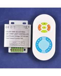 FUT40C 12V 24V Color Temperature Brightness Adjust LED Controller Dimmer