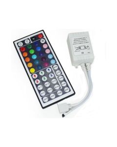 44-Key LED RGB Controller with IR Remote Control for RGB LED Strips 4pcs