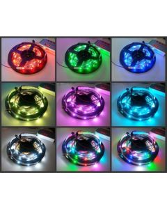 DC 5V WS2811 30 ICs/M 30LEDs/M Addressable RGB LED Strip