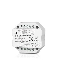 Skydance L1 Led Controller RF to 1 Channels 0-10V +Push Dimmer