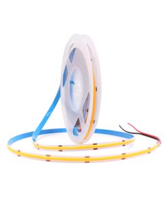 8mm COB LED Strip Light 320LEDs/M High Density Flexible 12V 24V 5M Tape 16.4ft
