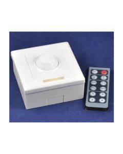 Wall Mounted 12-Key RF Remote Control LED Dimmer 12V 24V