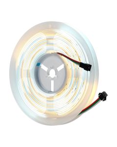 FCOB SPI CCT IC LED Strip WS2811 Addressable 576LEDs/M 2700K to 6500K 10mm 24V High Density COB Light