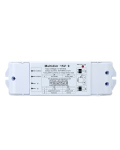 Multidim-15V-0 Euchips 12-24 DC 15A 1ch CV 0-10V Led Dimmer