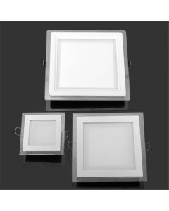 Glass LED Downlight Recessed Panel Light Spot Ceiling Down Lamp