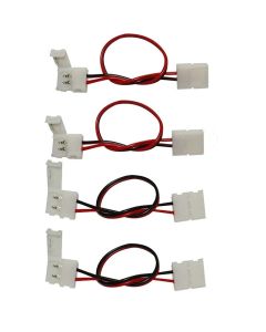 2pin 3pin 4pin 5pin Connector Double Connector Cable For 3528 5050 WS2811 5050 RGB RGBW LED Strip Light