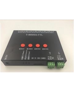 T8000A RGB Pixel Program LED Controller For Ws2812b/WS2811/WS2813/LPD6803 Lights