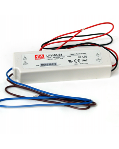 LPV-60 Series Mean Well Power Supply 60W Single Output Switching