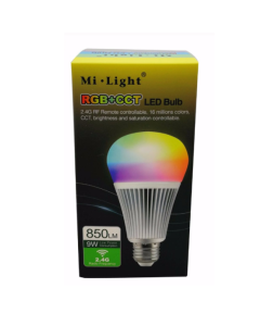 Mi.Light FUT012 E27 9W RGB+CCT LED Bulb 2.4G Wireless Remote WiFi Compatible