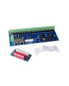 27CH DMX Decoder Controller RJ45 DIPC WS-DMX-27CH-RJ45-DIPC