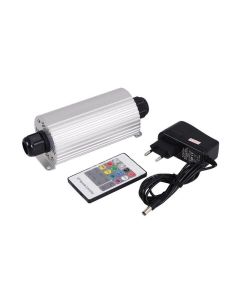 20W RGB double heads LED Fiber Optic Engine Driver with 20key RF Remote