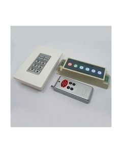 RF Wireless Remote Panel RGB LED Controller DC 12V 24V