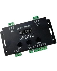 SP201E DMX512 Decoder Controller SPI Signal For Addressable WS2811 UCS1903 TM1804 Light