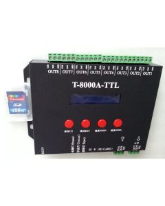 T8000A Digital T-8000A SD Card LED Controller For RGB Pixel Lights