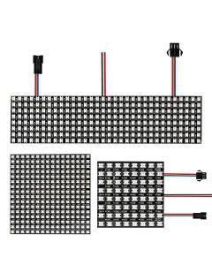 WS2812B RGB LED Pixel Panel Light ECO 8x8 16x16 8x32 Digital Screen Addressable 5V