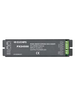 PX24500 Euchips 5A 3ch Constant Voltage DMX Led Decoder