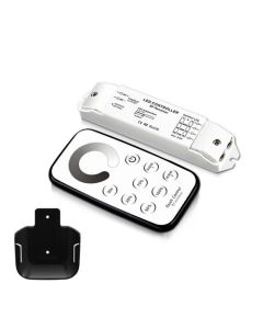 T1+R3 Bincolor Led Controller Mini Wireless Remote NW WW Dimmer Receiver Set